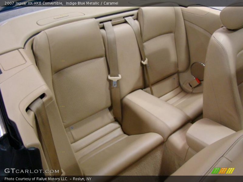 Indigo Blue Metallic / Caramel 2007 Jaguar XK XK8 Convertible