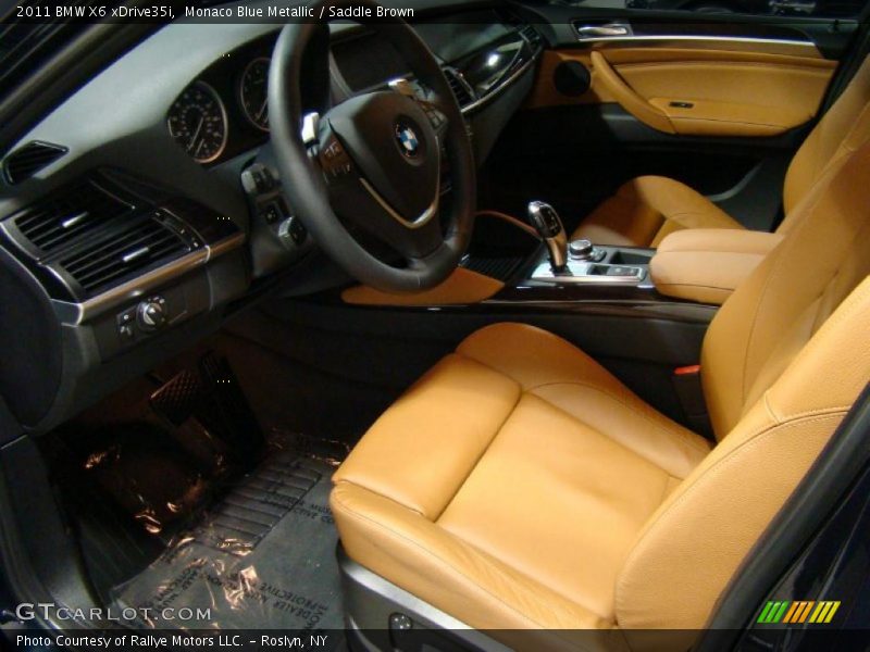 Saddle Brown Interior - 2011 X6 xDrive35i 