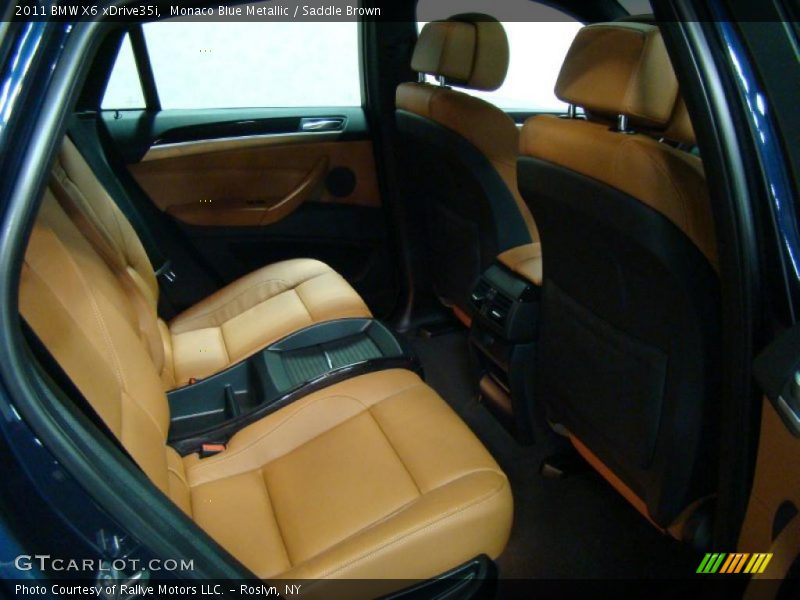  2011 X6 xDrive35i Saddle Brown Interior