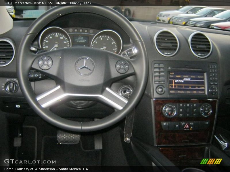 Black / Black 2010 Mercedes-Benz ML 550 4Matic