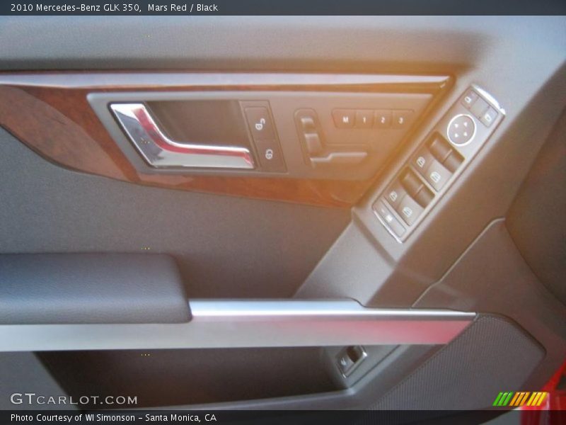 Mars Red / Black 2010 Mercedes-Benz GLK 350