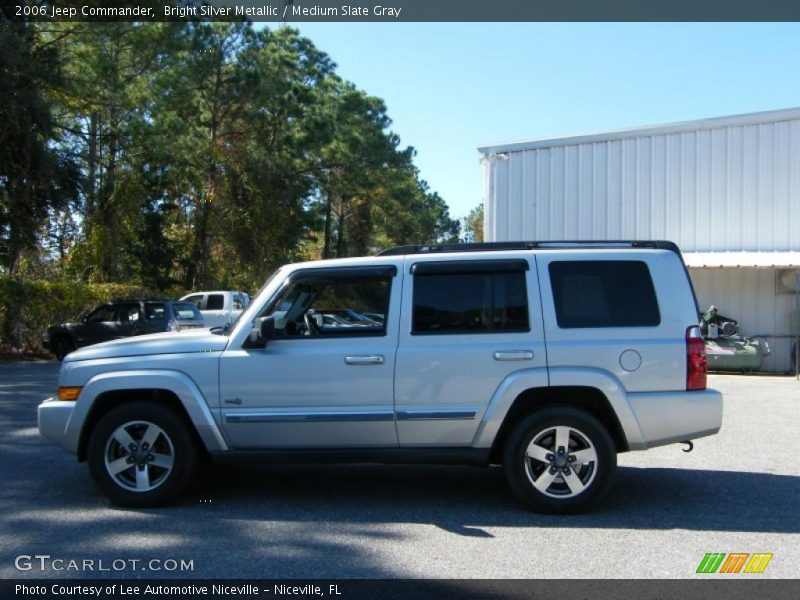 Bright Silver Metallic / Medium Slate Gray 2006 Jeep Commander