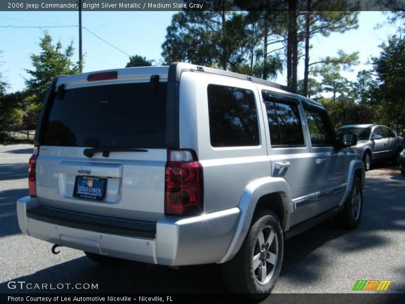 Bright Silver Metallic / Medium Slate Gray 2006 Jeep Commander