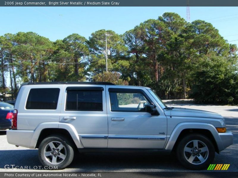 Bright Silver Metallic / Medium Slate Gray 2006 Jeep Commander