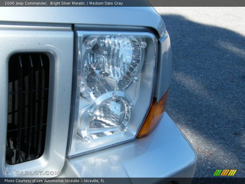 Bright Silver Metallic / Medium Slate Gray 2006 Jeep Commander