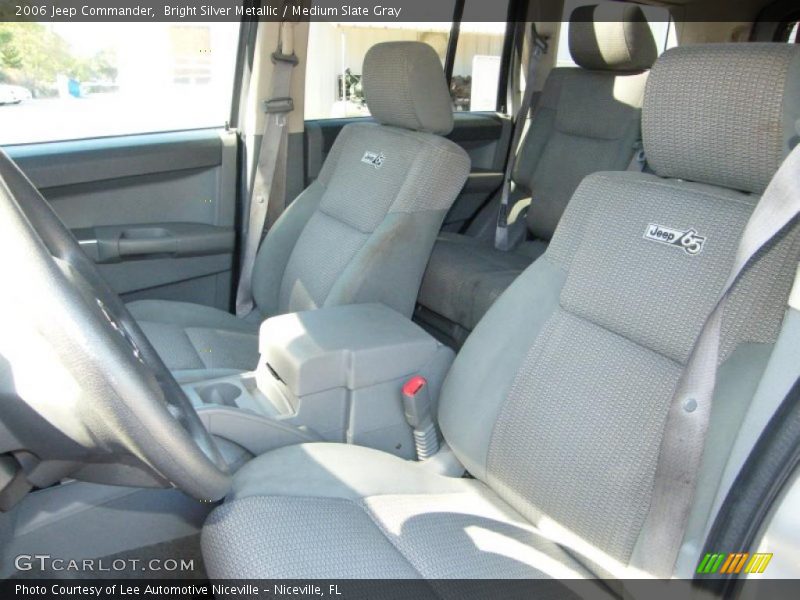 Bright Silver Metallic / Medium Slate Gray 2006 Jeep Commander