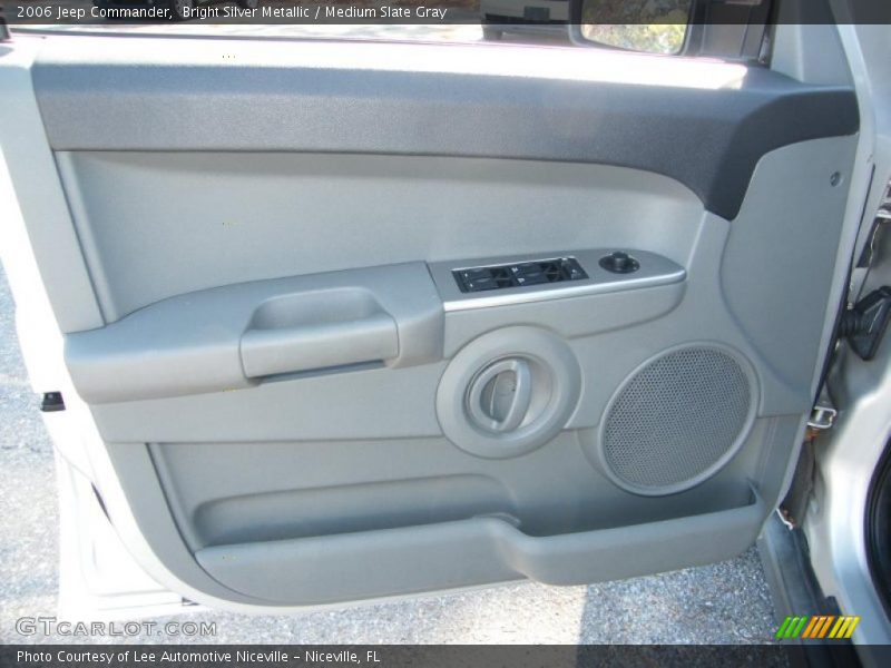Bright Silver Metallic / Medium Slate Gray 2006 Jeep Commander