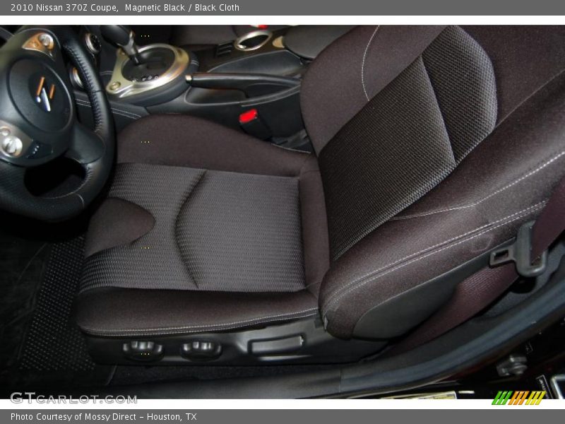  2010 370Z Coupe Black Cloth Interior