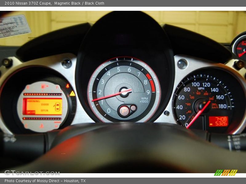  2010 370Z Coupe Coupe Gauges