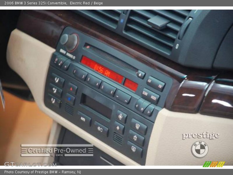 Electric Red / Beige 2006 BMW 3 Series 325i Convertible