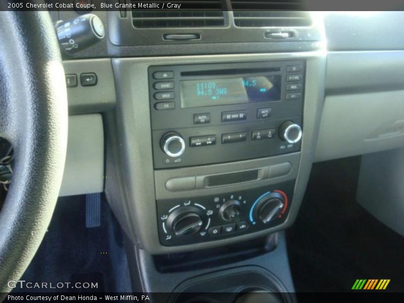 Blue Granite Metallic / Gray 2005 Chevrolet Cobalt Coupe