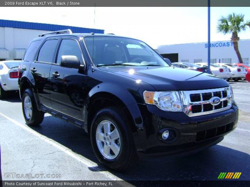 Black / Stone 2009 Ford Escape XLT V6