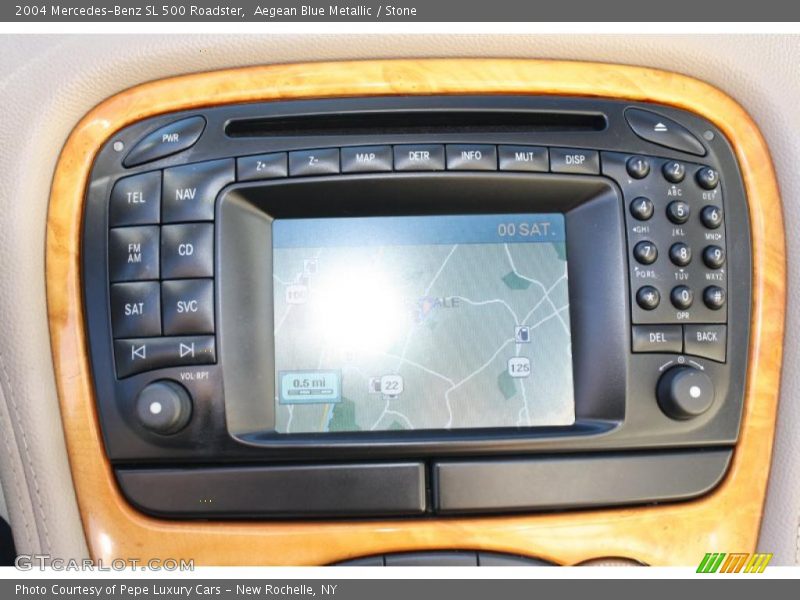 Navigation of 2004 SL 500 Roadster