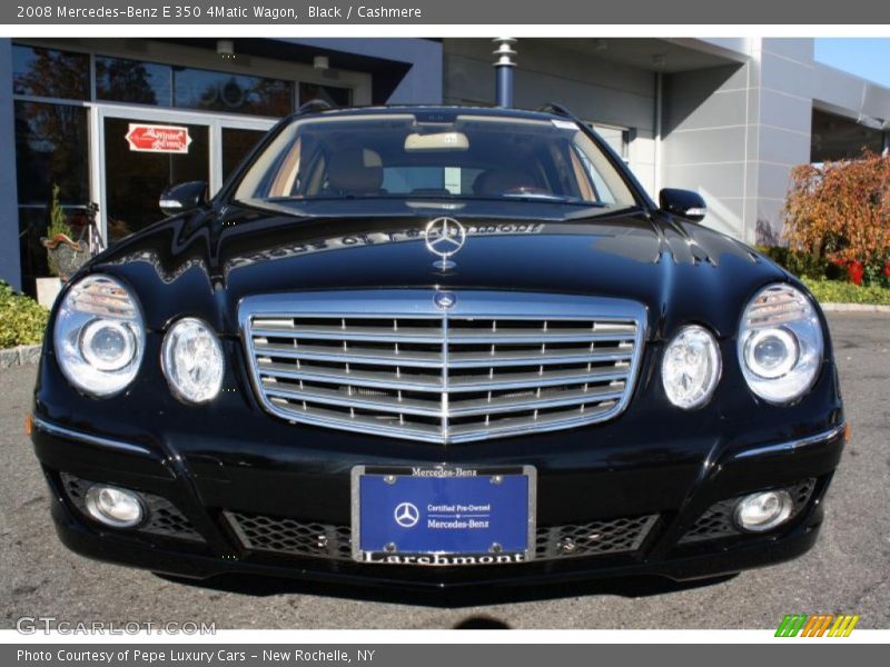 Black / Cashmere 2008 Mercedes-Benz E 350 4Matic Wagon