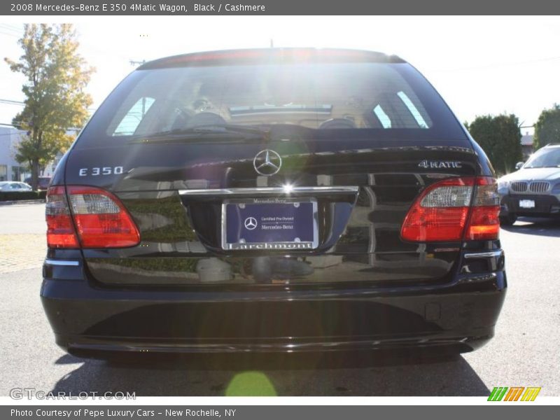 Black / Cashmere 2008 Mercedes-Benz E 350 4Matic Wagon