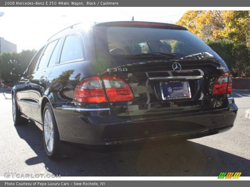 Black / Cashmere 2008 Mercedes-Benz E 350 4Matic Wagon