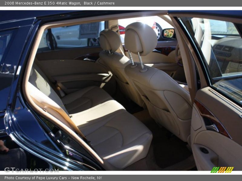 Black / Cashmere 2008 Mercedes-Benz E 350 4Matic Wagon