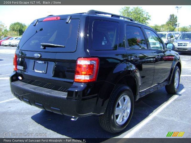 Black / Stone 2009 Ford Escape XLT V6