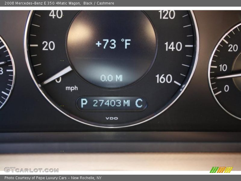 Black / Cashmere 2008 Mercedes-Benz E 350 4Matic Wagon