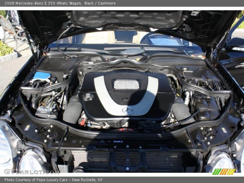 Black / Cashmere 2008 Mercedes-Benz E 350 4Matic Wagon