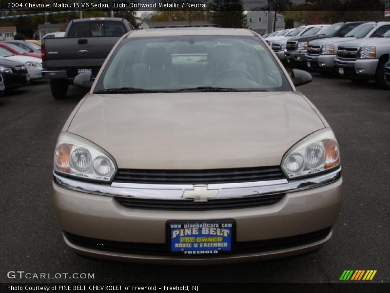 Light Driftwood Metallic / Neutral 2004 Chevrolet Malibu LS V6 Sedan