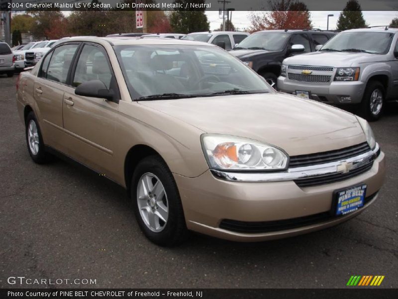 Light Driftwood Metallic / Neutral 2004 Chevrolet Malibu LS V6 Sedan