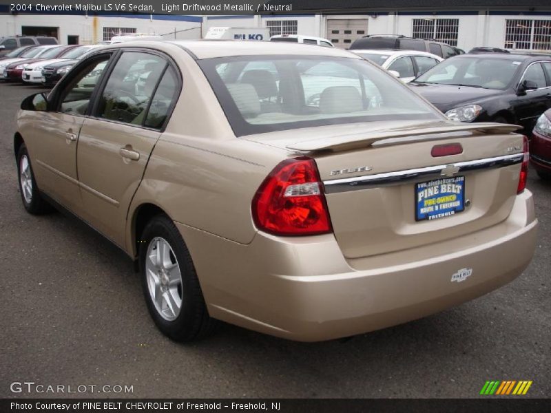 Light Driftwood Metallic / Neutral 2004 Chevrolet Malibu LS V6 Sedan