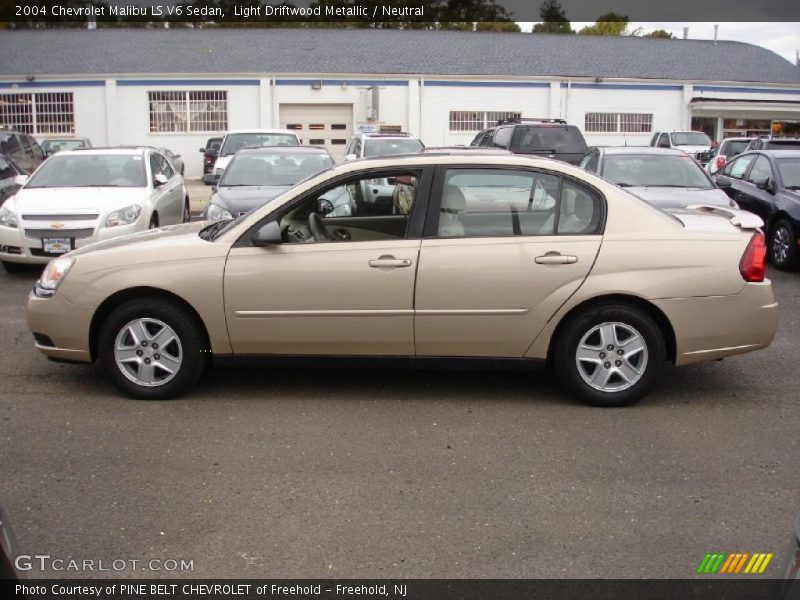 Light Driftwood Metallic / Neutral 2004 Chevrolet Malibu LS V6 Sedan