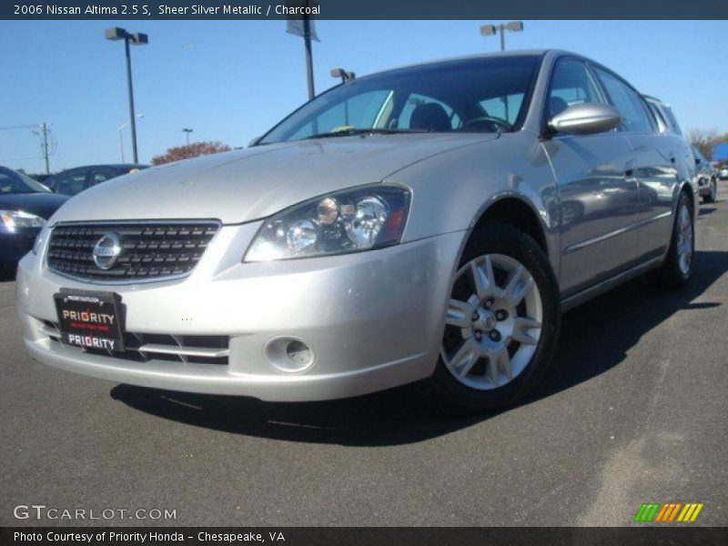 Sheer Silver Metallic / Charcoal 2006 Nissan Altima 2.5 S