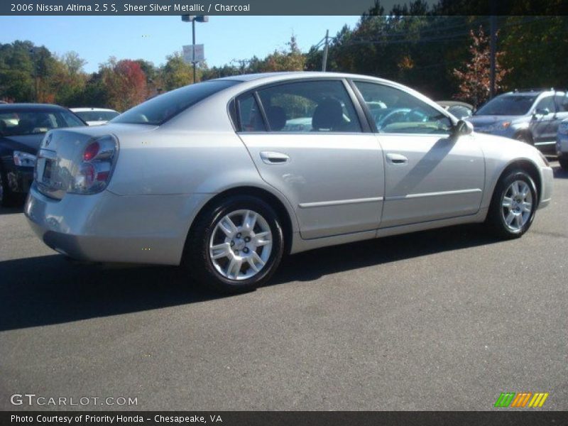 Sheer Silver Metallic / Charcoal 2006 Nissan Altima 2.5 S