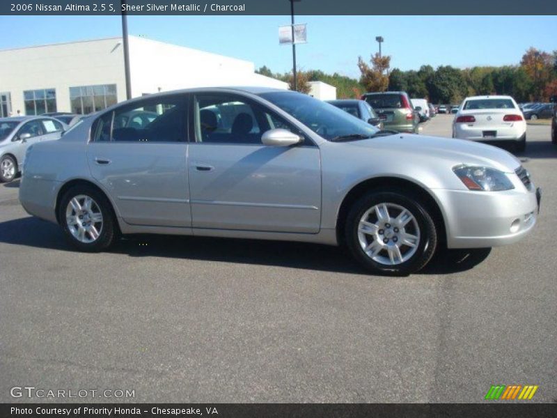Sheer Silver Metallic / Charcoal 2006 Nissan Altima 2.5 S