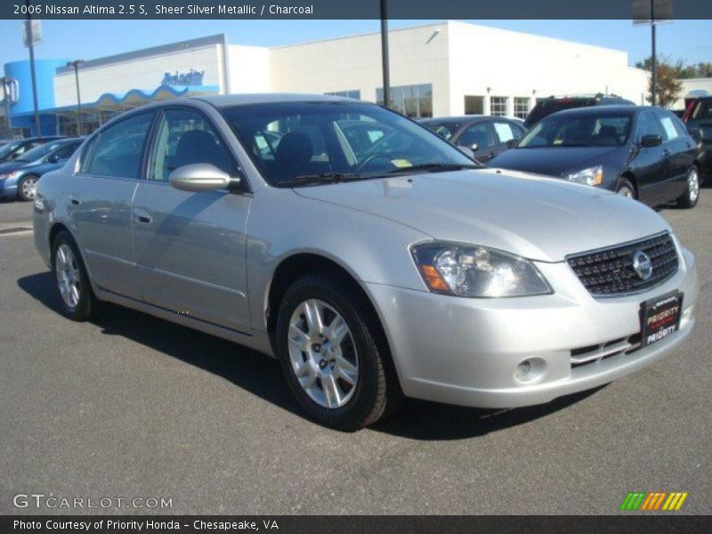 Sheer Silver Metallic / Charcoal 2006 Nissan Altima 2.5 S