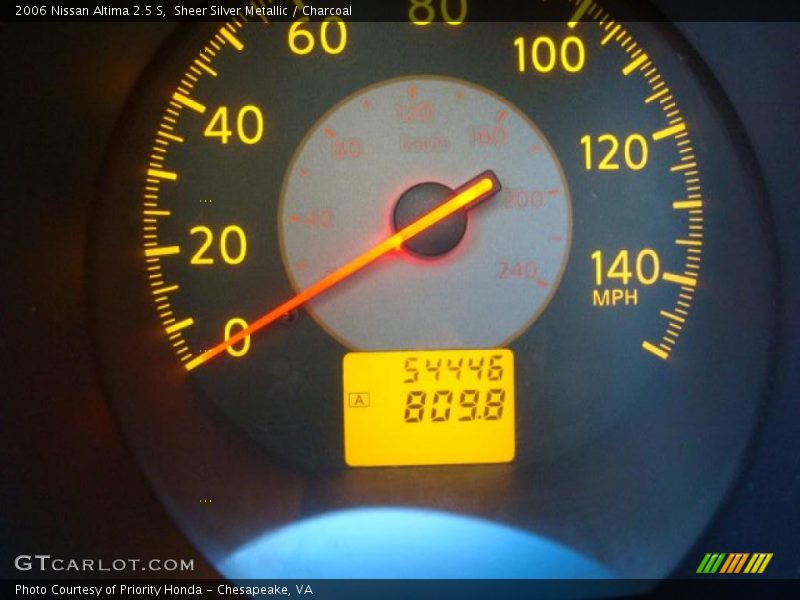 Sheer Silver Metallic / Charcoal 2006 Nissan Altima 2.5 S