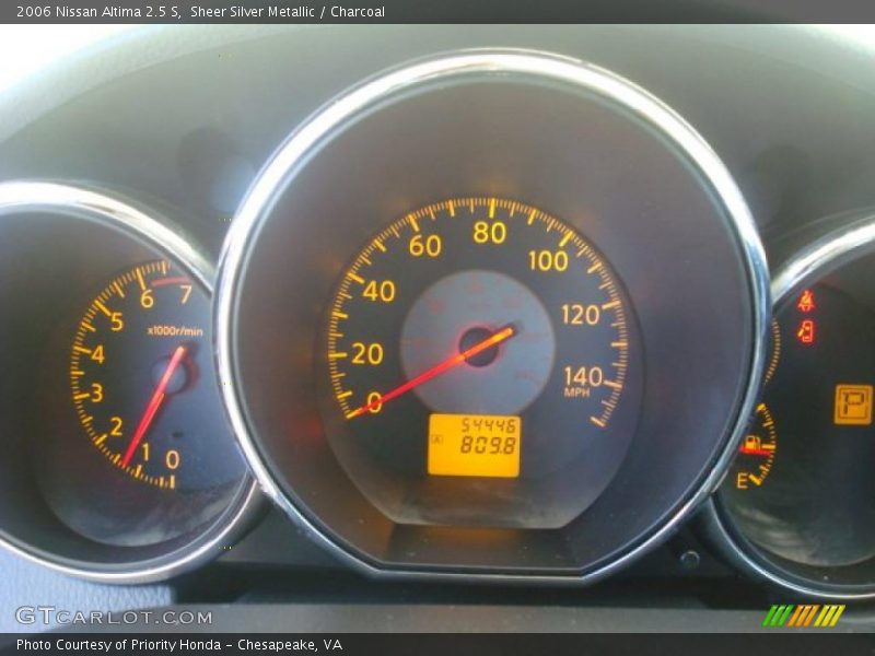 Sheer Silver Metallic / Charcoal 2006 Nissan Altima 2.5 S