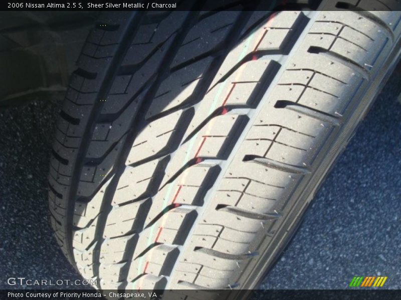 Sheer Silver Metallic / Charcoal 2006 Nissan Altima 2.5 S