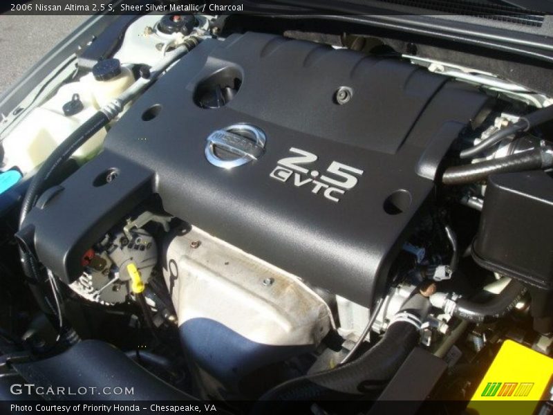 Sheer Silver Metallic / Charcoal 2006 Nissan Altima 2.5 S