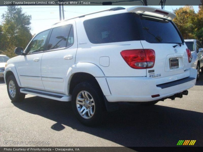 Natural White / Taupe 2006 Toyota Sequoia Limited 4WD