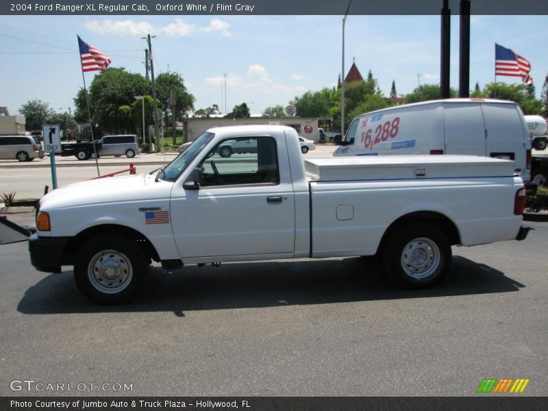 Oxford White / Flint Gray 2004 Ford Ranger XL Regular Cab