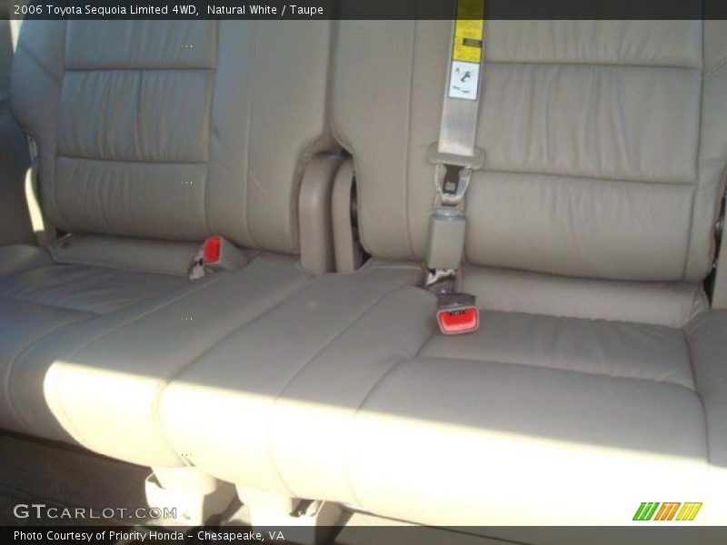 Natural White / Taupe 2006 Toyota Sequoia Limited 4WD