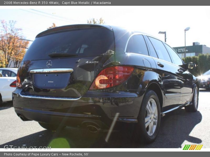 Capri Blue Metallic / Macadamia 2008 Mercedes-Benz R 350 4Matic