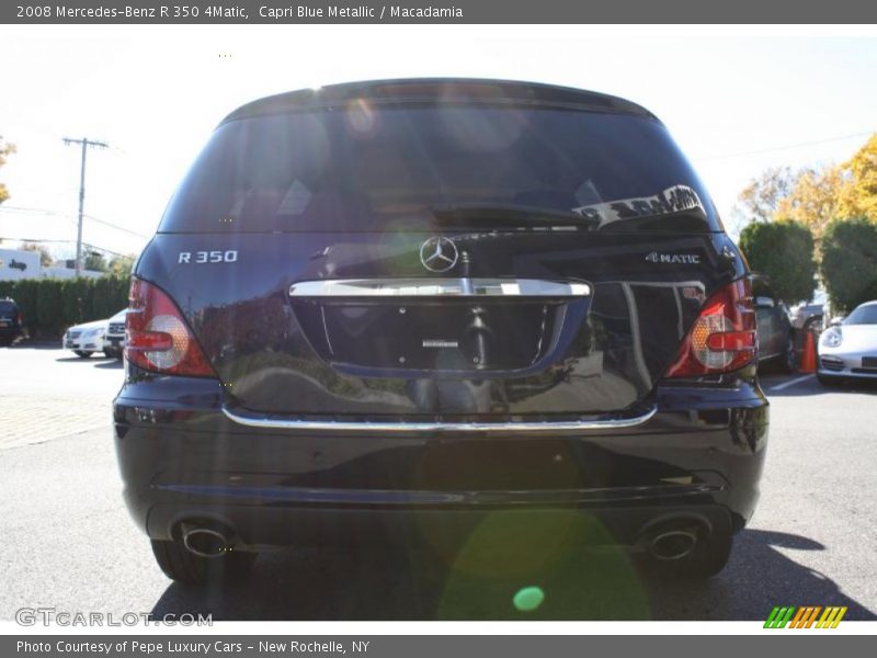 Capri Blue Metallic / Macadamia 2008 Mercedes-Benz R 350 4Matic