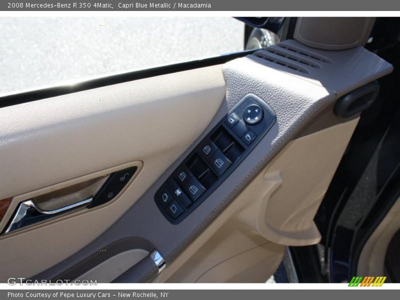 Capri Blue Metallic / Macadamia 2008 Mercedes-Benz R 350 4Matic