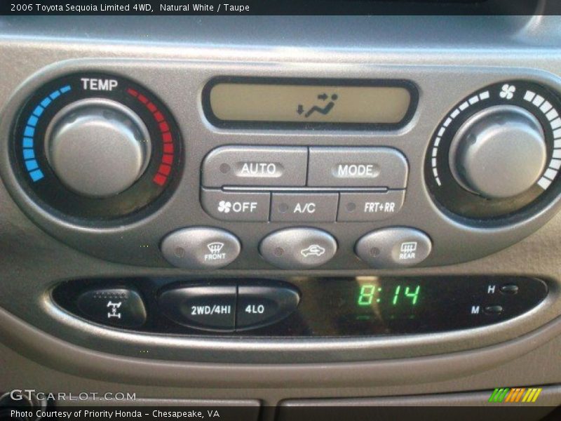 Natural White / Taupe 2006 Toyota Sequoia Limited 4WD