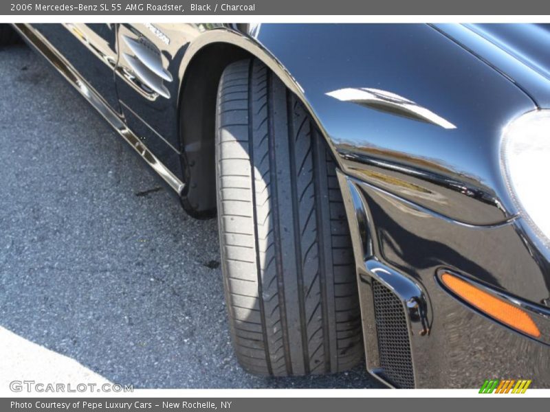 Black / Charcoal 2006 Mercedes-Benz SL 55 AMG Roadster