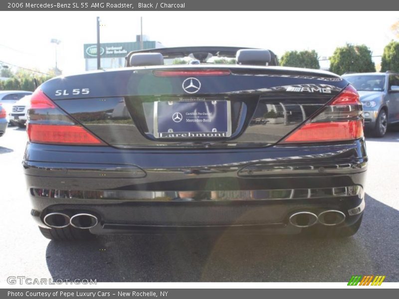 Black / Charcoal 2006 Mercedes-Benz SL 55 AMG Roadster