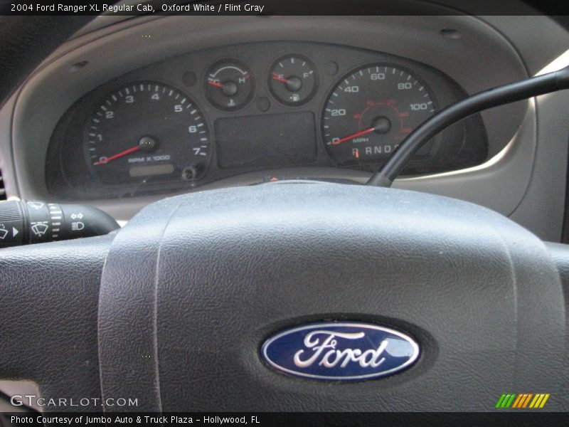 Oxford White / Flint Gray 2004 Ford Ranger XL Regular Cab
