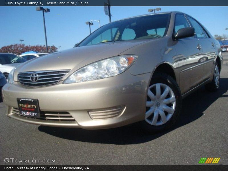 Desert Sand Mica / Taupe 2005 Toyota Camry LE