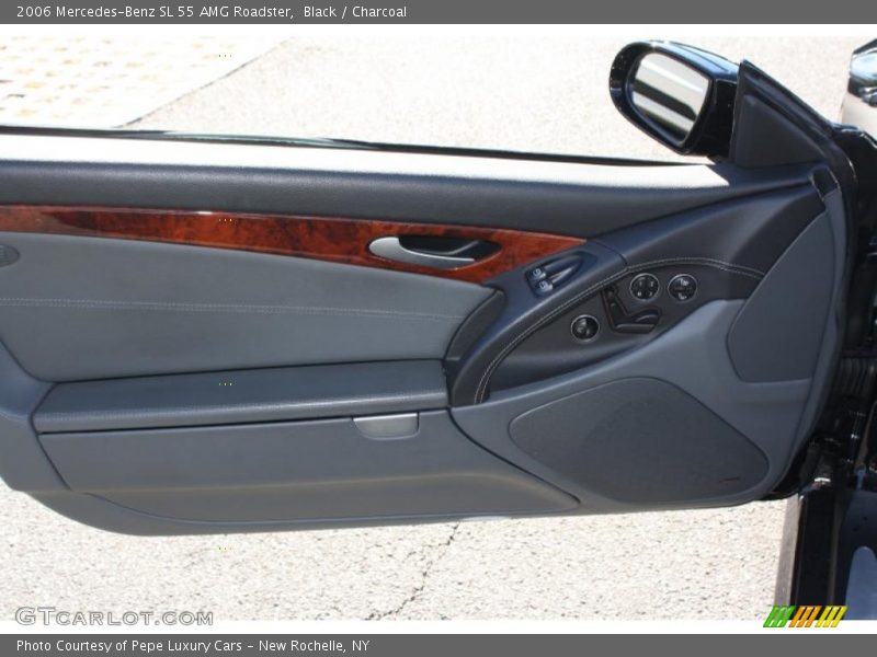 Black / Charcoal 2006 Mercedes-Benz SL 55 AMG Roadster