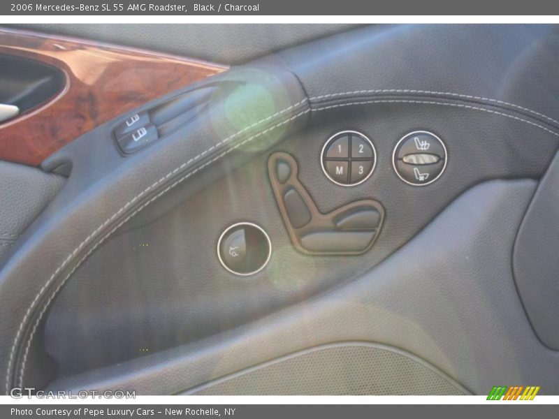 Black / Charcoal 2006 Mercedes-Benz SL 55 AMG Roadster