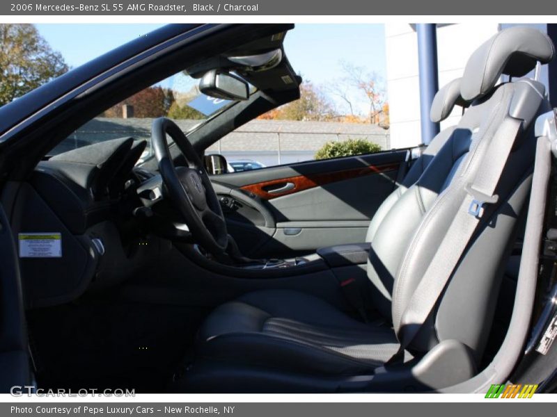 Black / Charcoal 2006 Mercedes-Benz SL 55 AMG Roadster